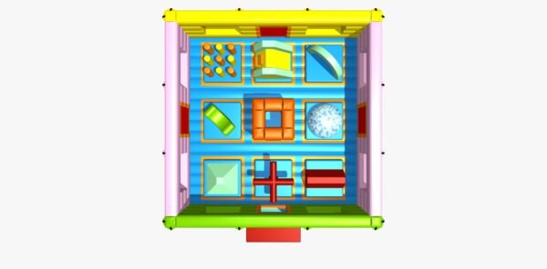 'Square(Large)' Pop-Up Playcentre (6000x6000mm) - Image 2