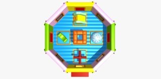 6000mm x 6000mm Octagonal